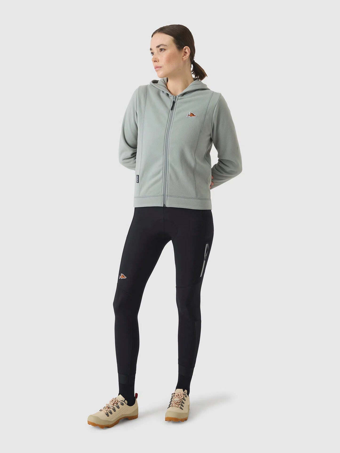 CAFE DU CYCLISTE Apolline Outlands Long Sleeve Jersey - Mountain Fog