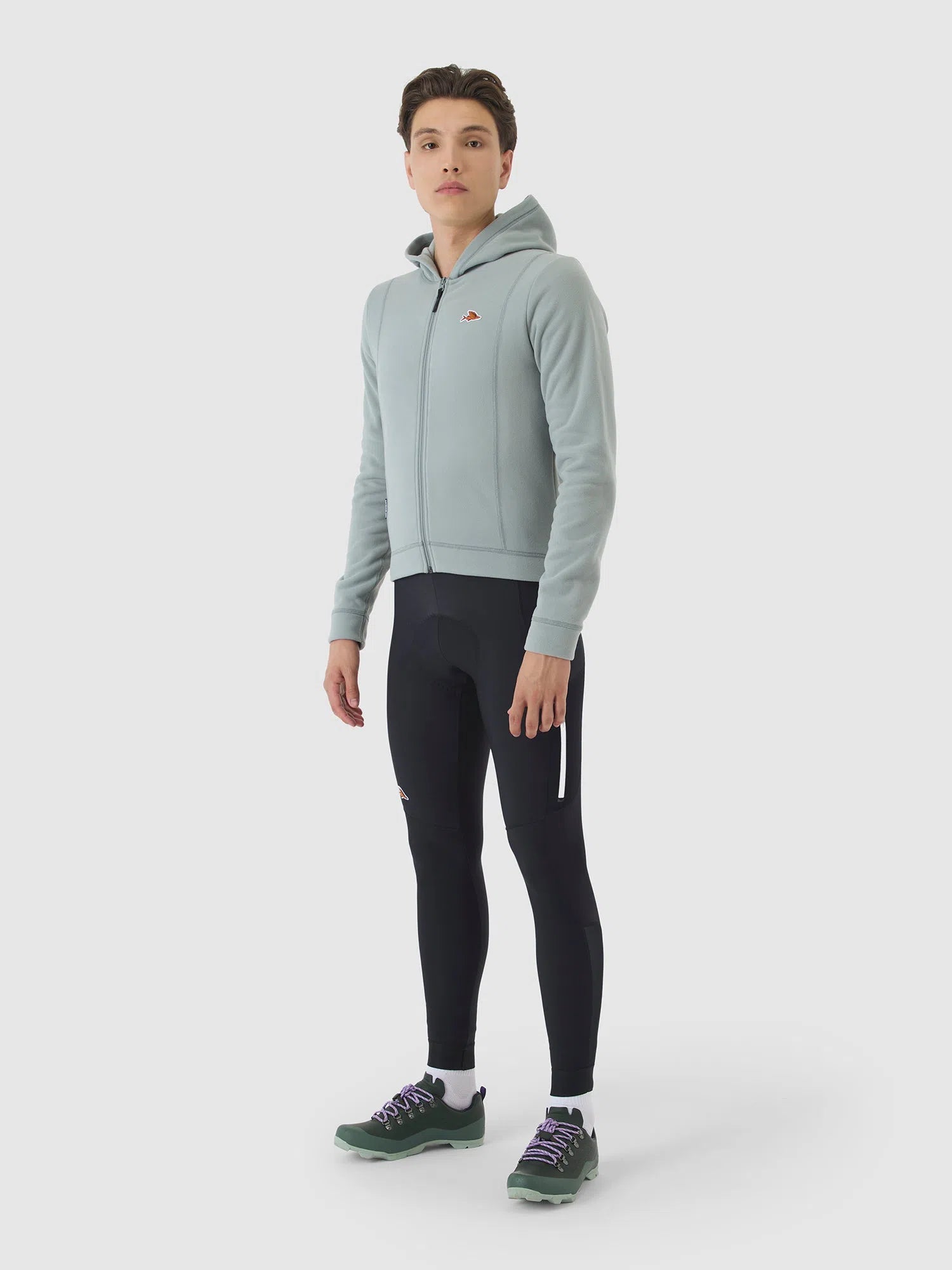 CAFE DU CYCLISTE Apolline Outlands Long Sleeve Jersey - Mountain Fog