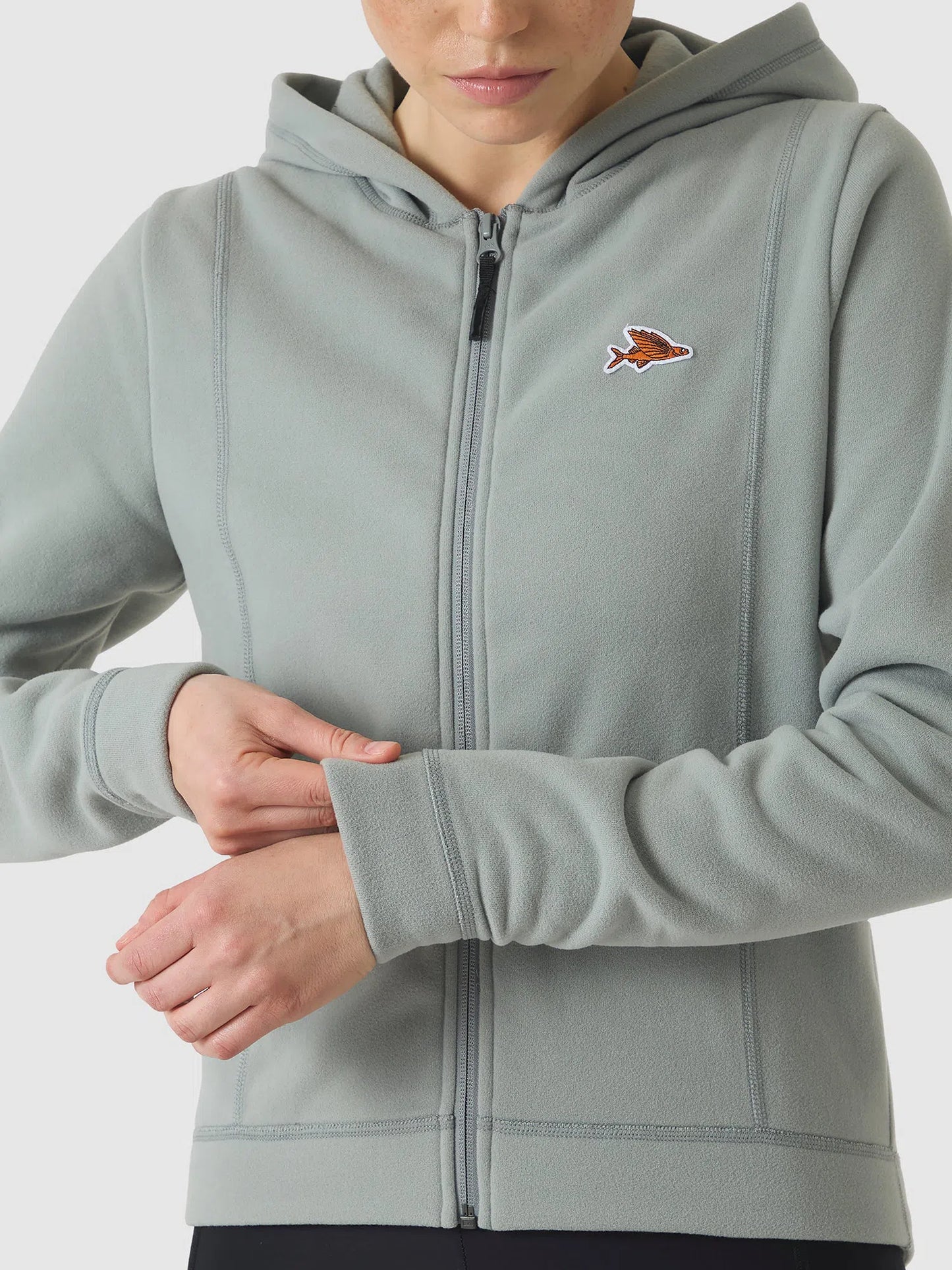 CAFE DU CYCLISTE Apolline Outlands Long Sleeve Jersey - Mountain Fog