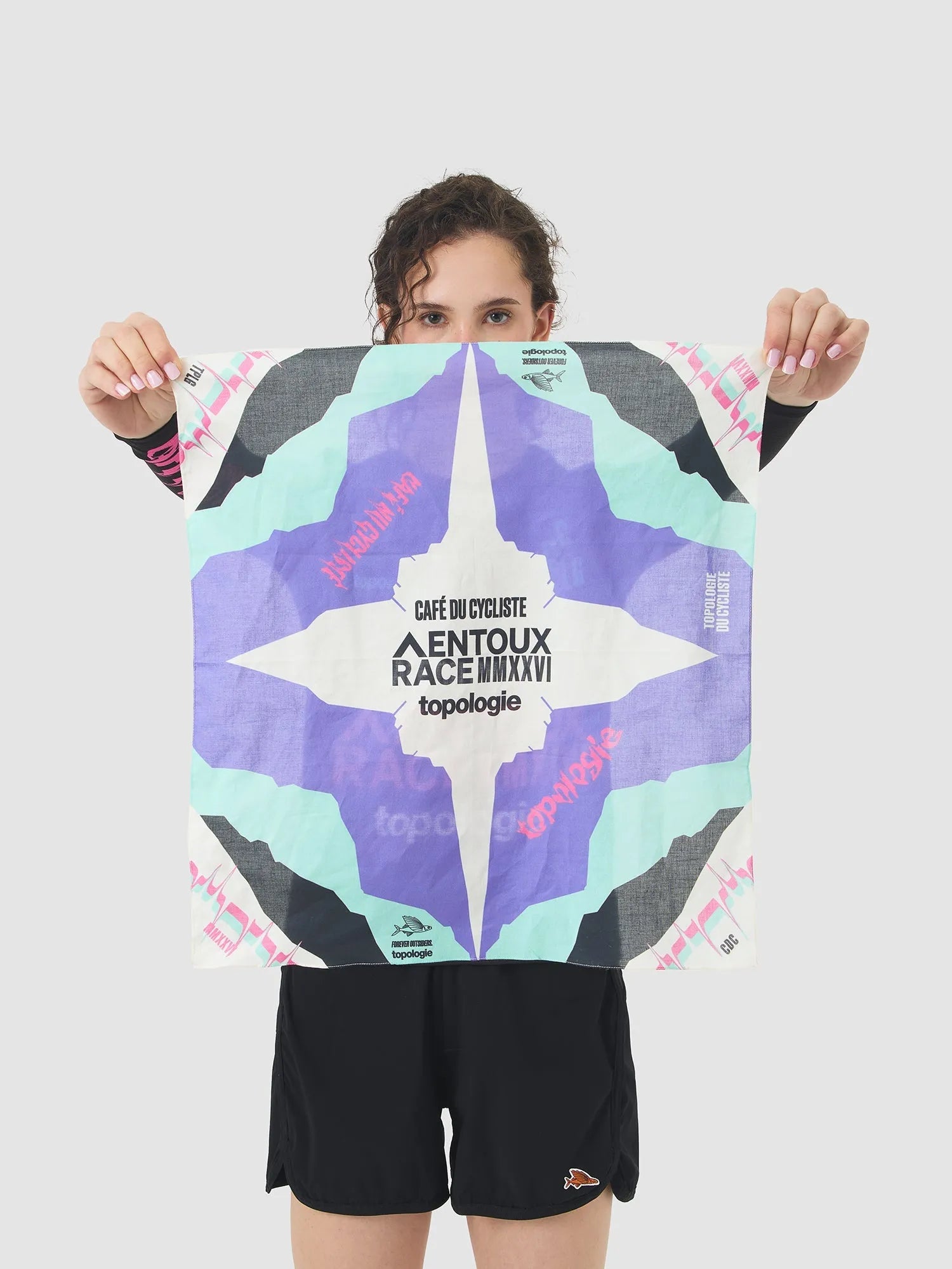 CAFÉ DU CYCLISTE Bandana - Topologie