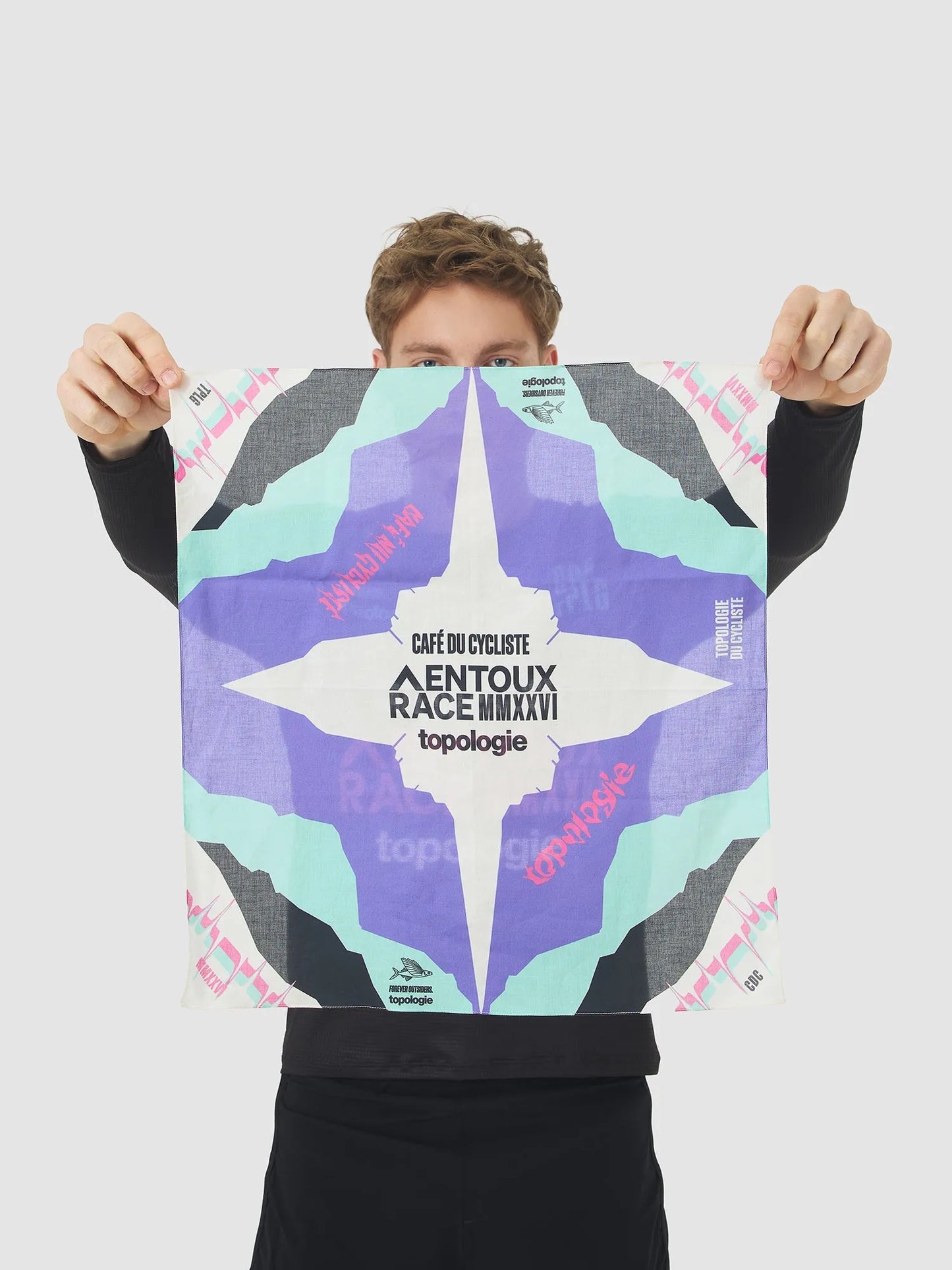 CAFÉ DU CYCLISTE Bandana - Topologie