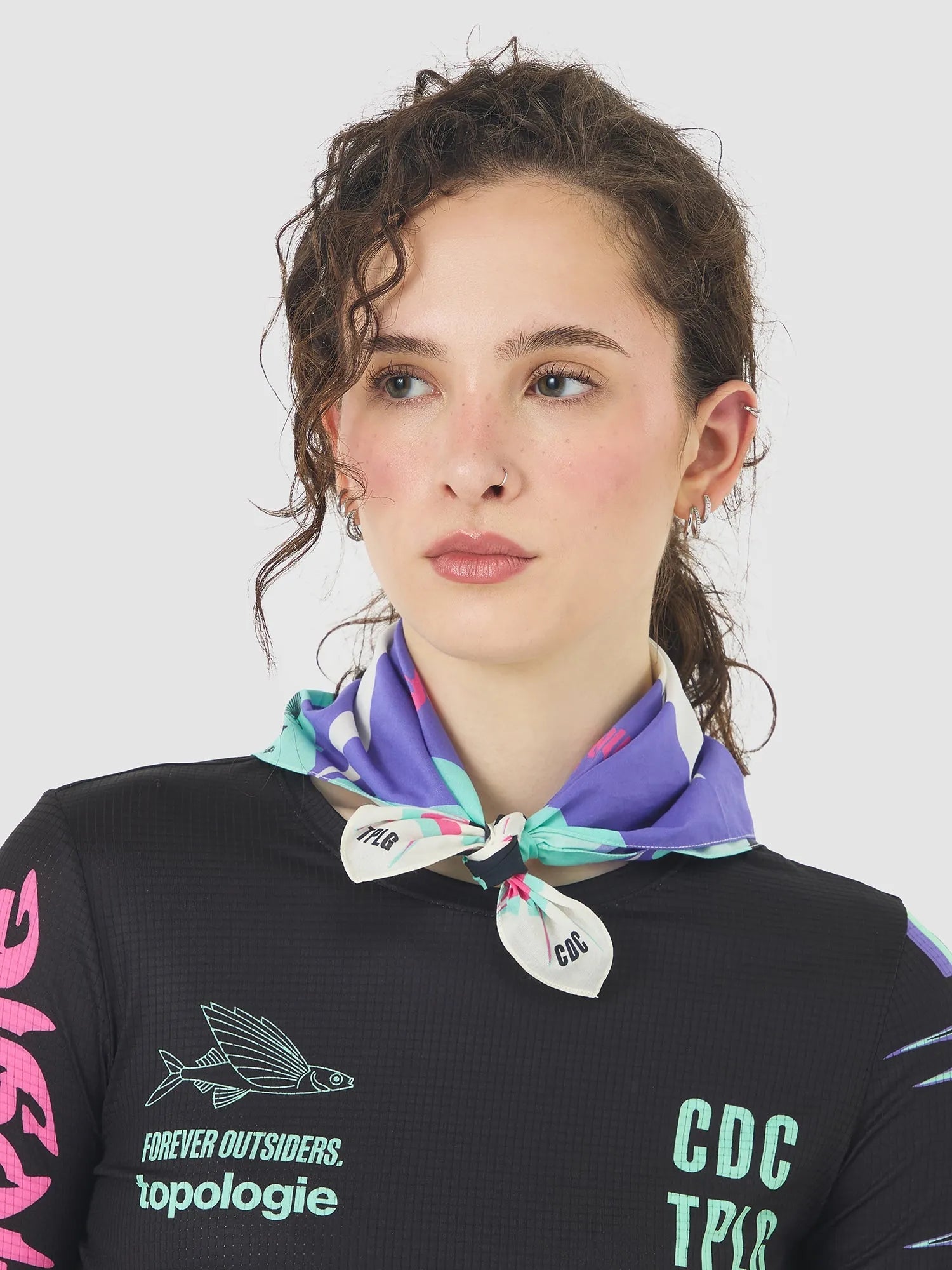 CAFÉ DU CYCLISTE Bandana - Topologie