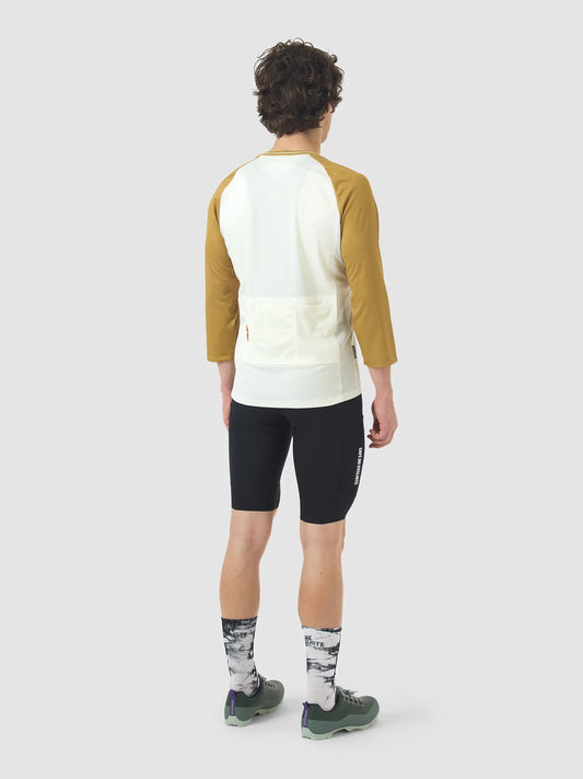 CAFE DU CYCLISTE Barbara Lightweight Jersey - Golden Olive