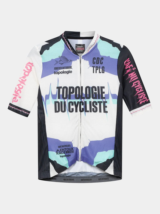 CAFÉ DU CYCLISTE Bergida Jersey - Topologie