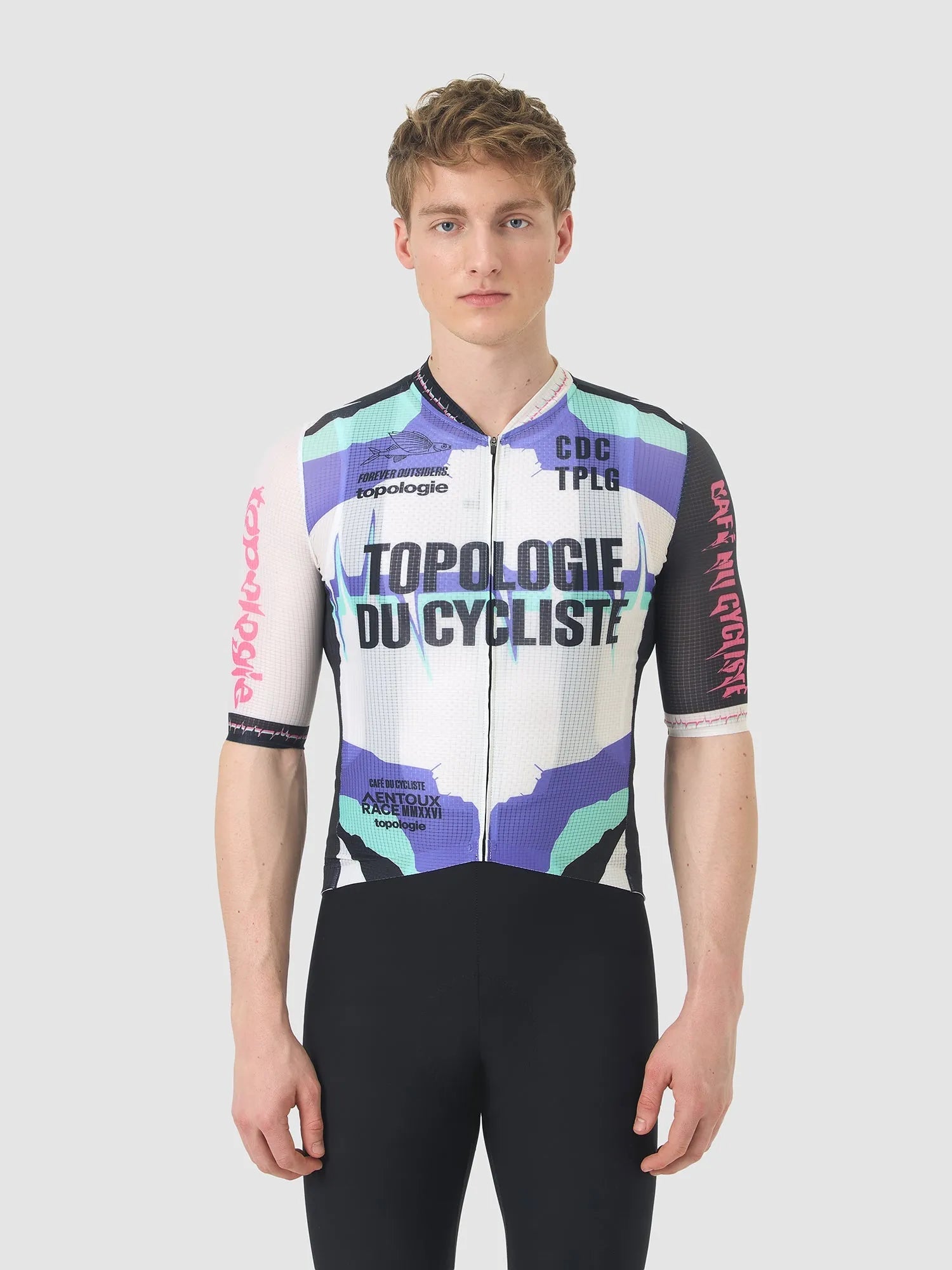 CAFÉ DU CYCLISTE Bergida Jersey - Topologie