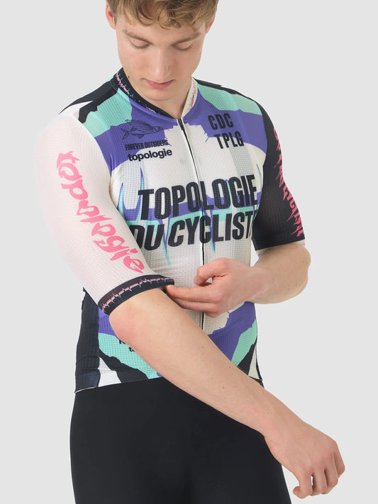 CAFÉ DU CYCLISTE Bergida Jersey - Topologie