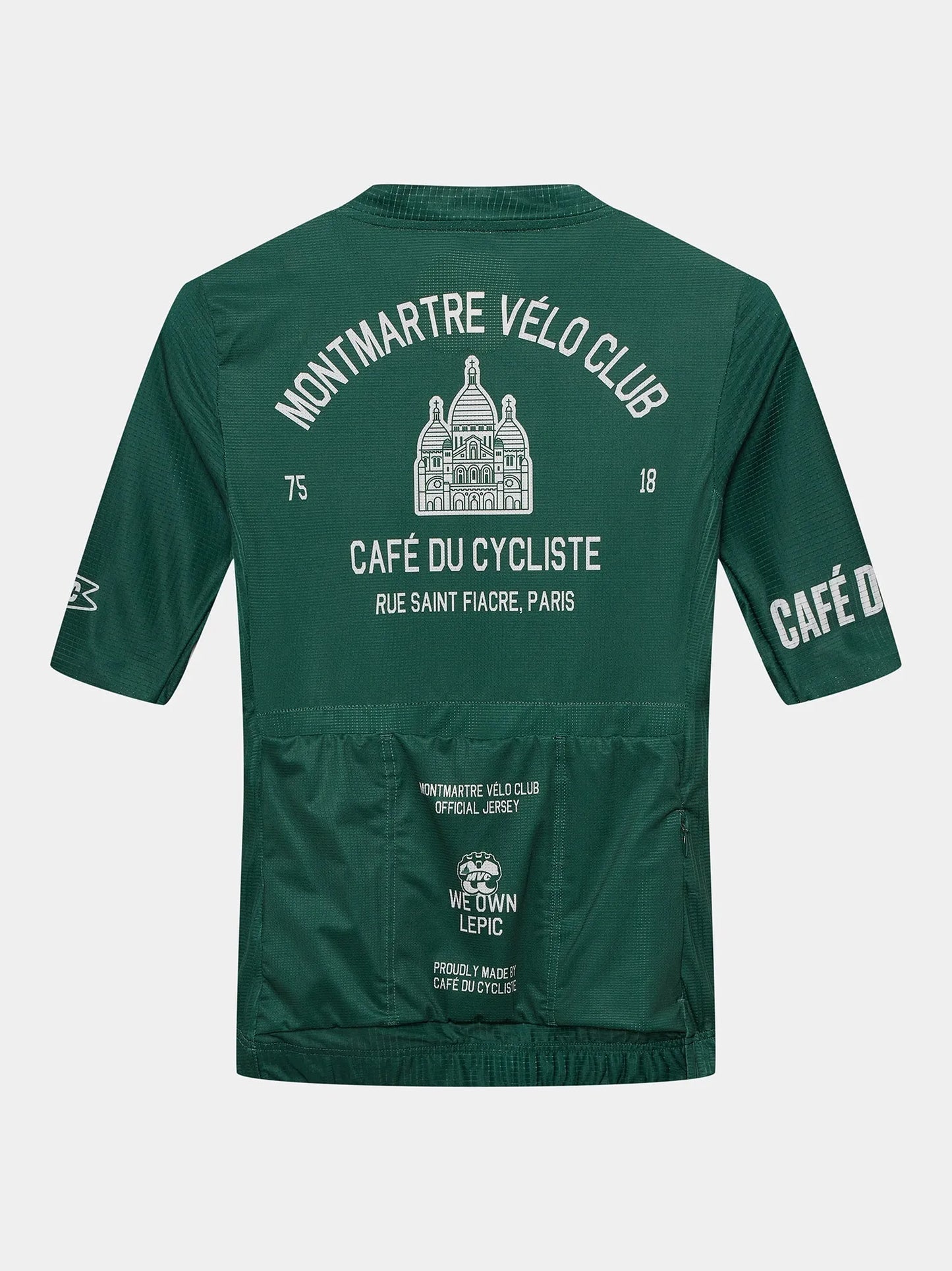 CAFÉ DU CYCLISTE Bergida MVC - Dark Green