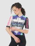 CAFÉ DU CYCLISTE Bergida Women Jersey - Topologie