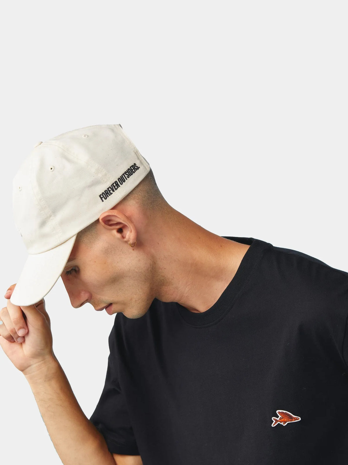 CAFÉ DU CYCLISTE Casual Cap - Chalk