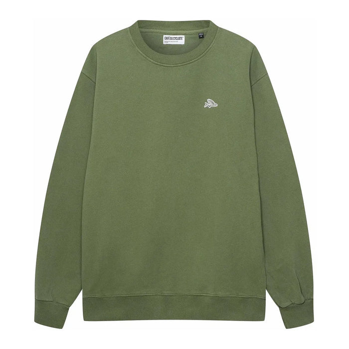 CAFÉ DU CYCLISTE Celeste Sweatshirt - Khaki