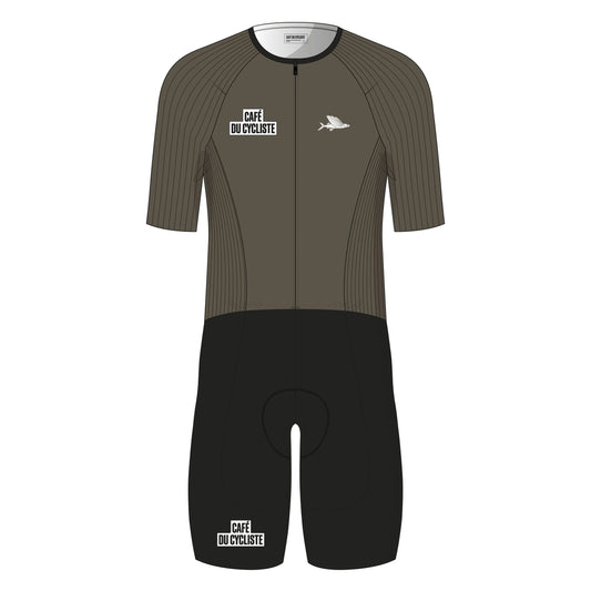 CAFE DU CYCLISTE Cerise Speedsuit - Carob Black