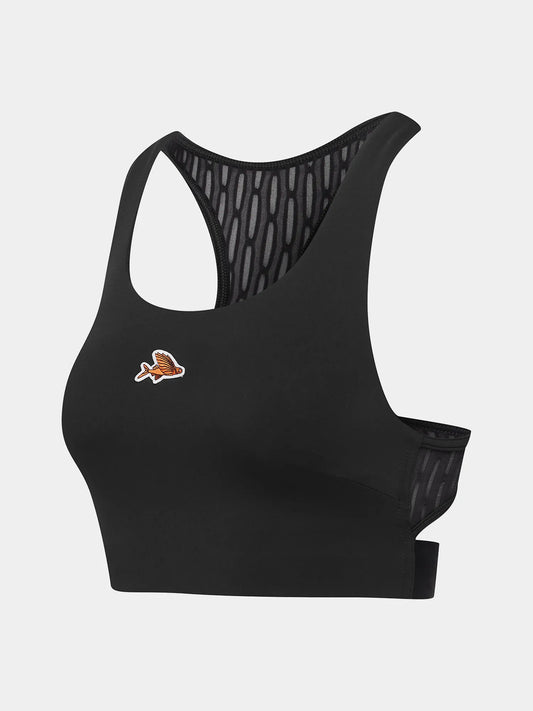 CAFÉ DU CYCLISTE Cesarine Sports Bra - Black