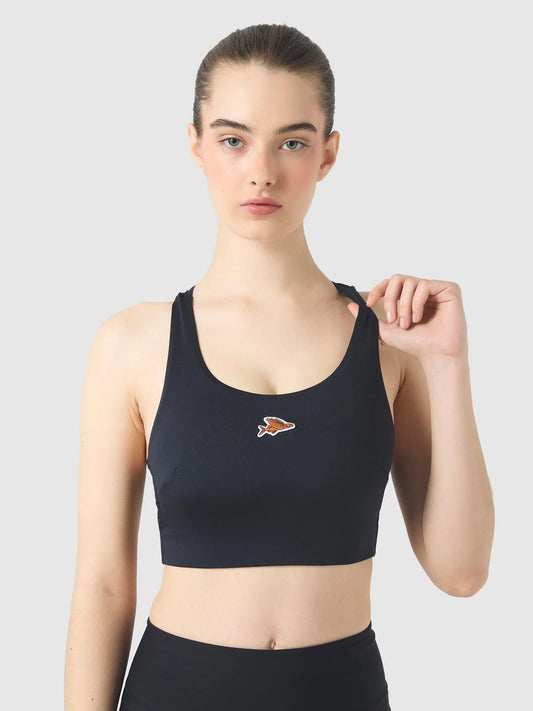 CAFÉ DU CYCLISTE Cesarine Sports Bra - Black