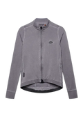 CAFE DU CYCLISTE Charlie Brushed Women Long Sleeve Jersey - Cold Dye Charcoal