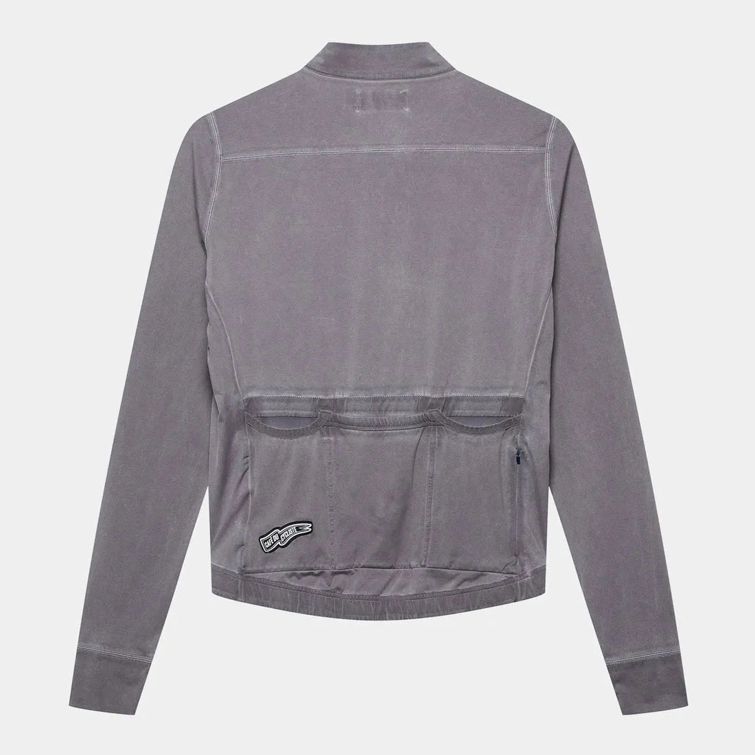 CAFE DU CYCLISTE Charlie Long Sleeve Brushed Jersey - Cold Dye Charcoal