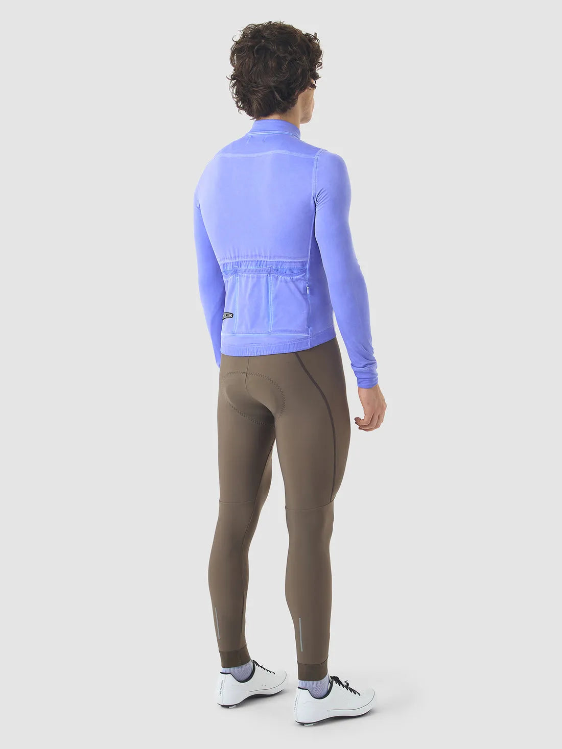 CAFE DU CYCLISTE Charlie Long Sleeve Brushed Jersey - Cold Dye Verbena