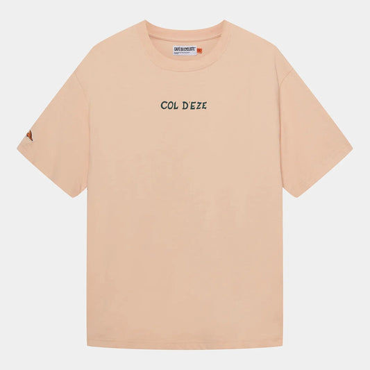 CAFE DU CYCLISTE Col Eze T-Shirt - Sand