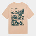 CAFE DU CYCLISTE Col Eze T-Shirt - Sand