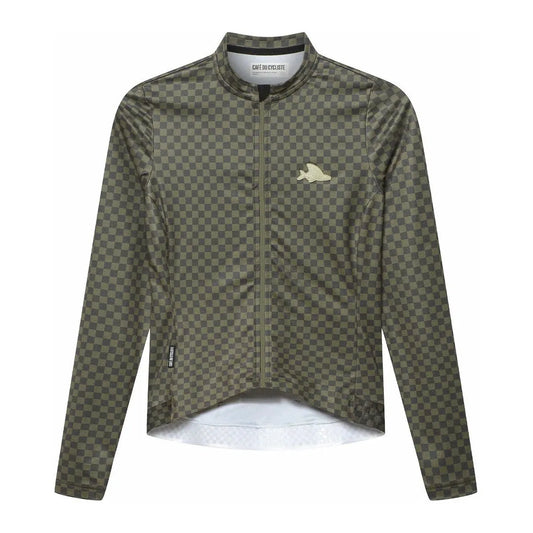 CAFÉ DU CYCLISTE Constance Long Sleeve Jersey - Raven