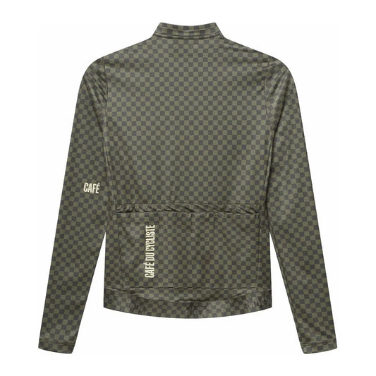 CAFÉ DU CYCLISTE Constance Long Sleeve Jersey - Raven