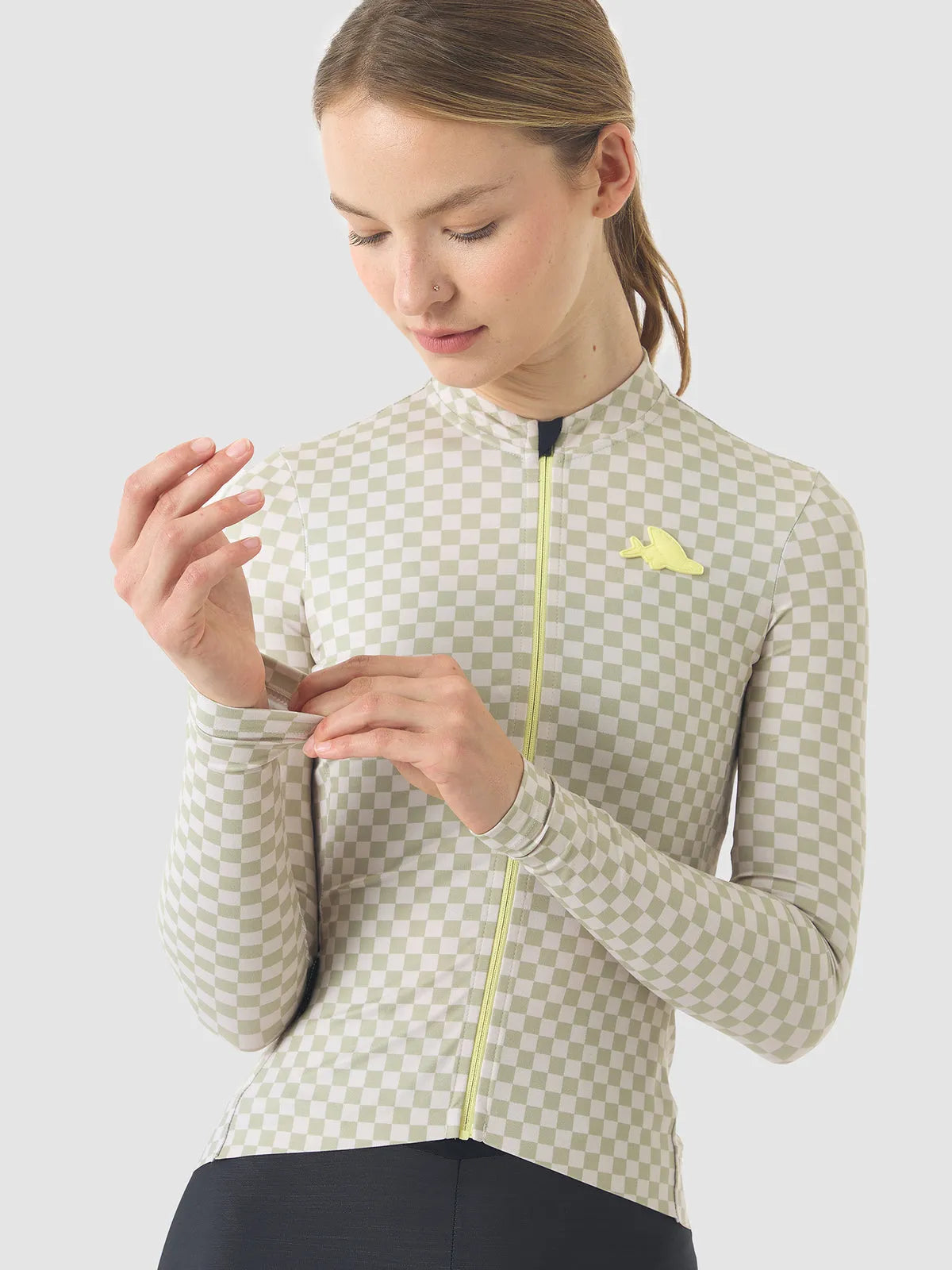 CAFE DU CYCLISTE Constance Women's Midweight Jersey - Puddle