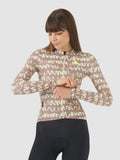CAFÉ DU CYCLISTE Constance Women's Midweight Jersey - Naples Yellow