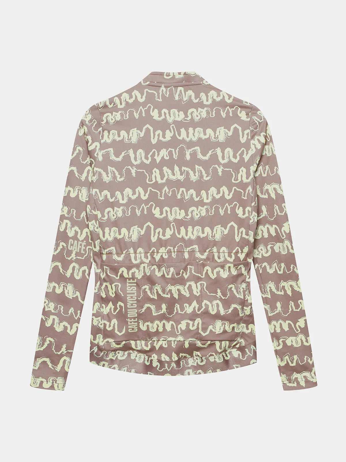 CAFÉ DU CYCLISTE Constance Women's Midweight Jersey - Naples Yellow