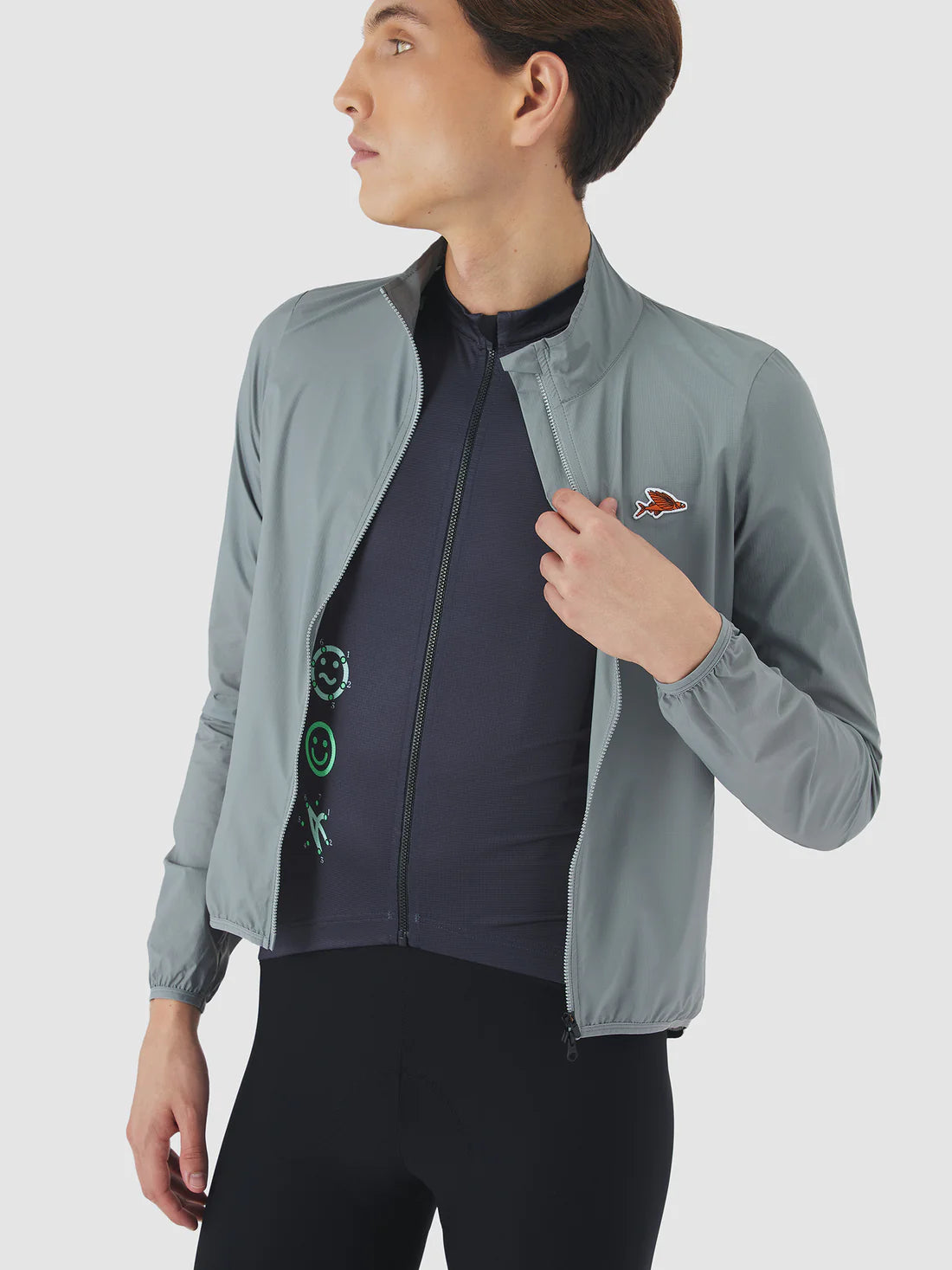 CAFE DU CYCLISTE Edith Jacket - Mountain Fog