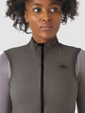 CAFE DU CYCLISTE Edith Women Gilet - Cold Dye Charcoal