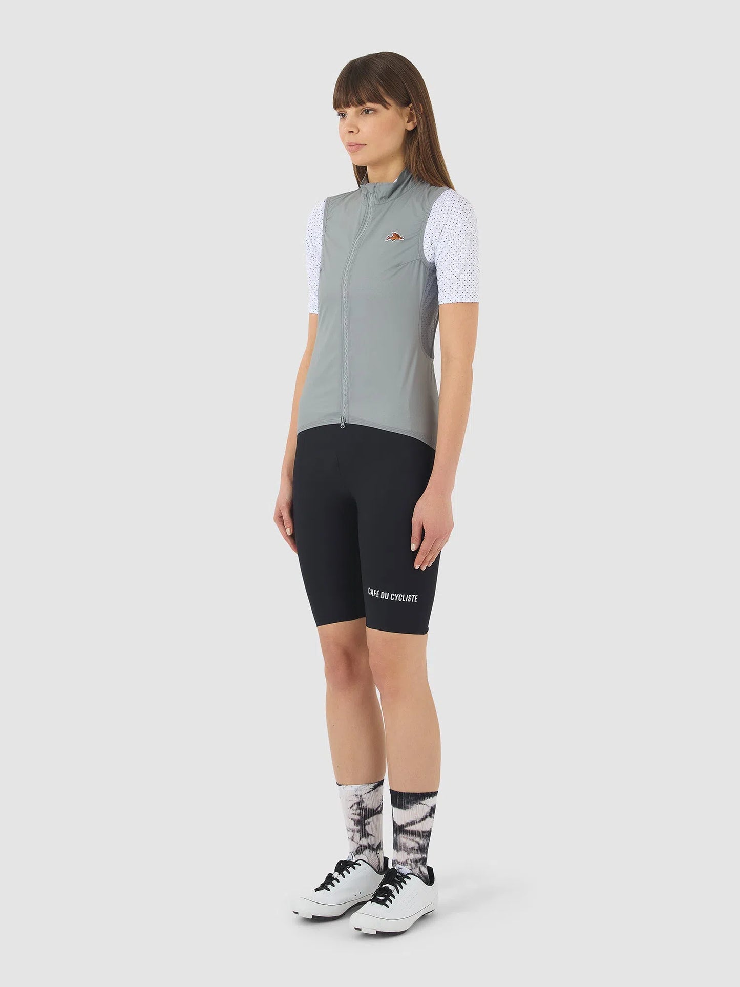 CAFE DU CYCLISTE Edith Women Gilet - Mountain Fog