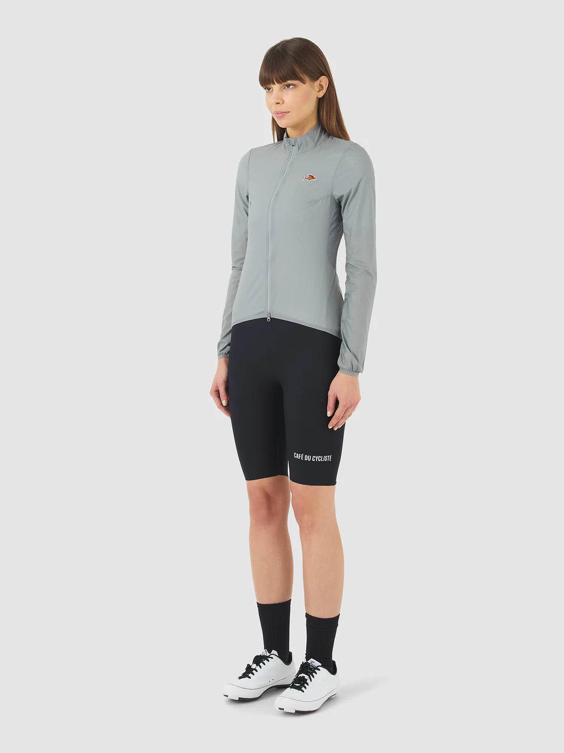 CAFE DU CYCLISTE Edith Women Jacket - Mountain Fog