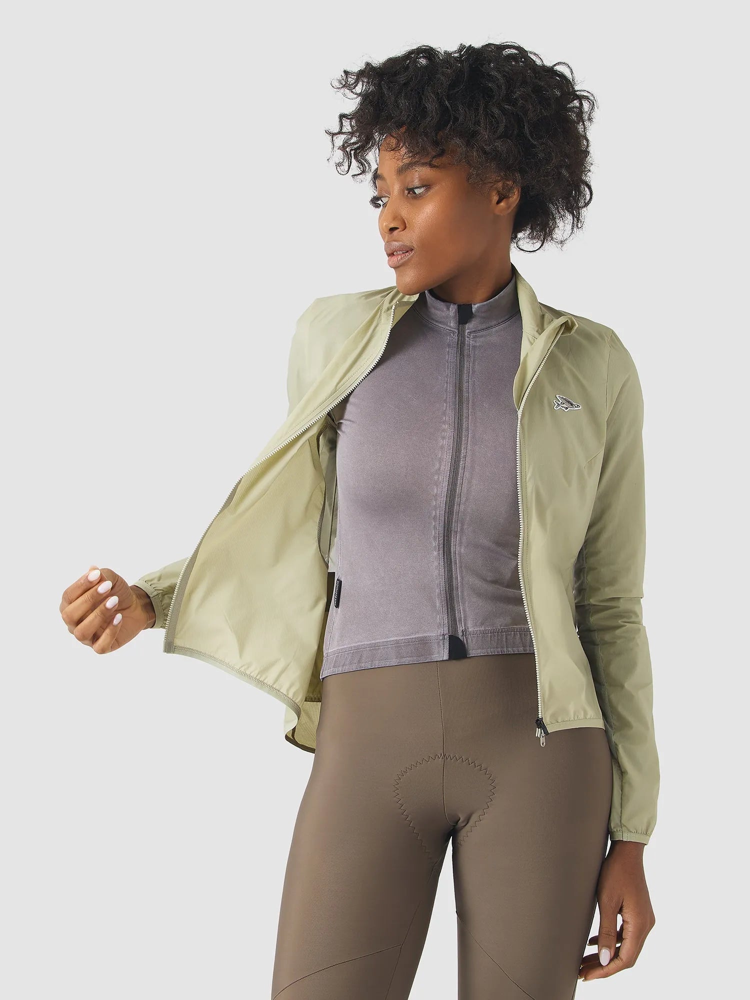 CAFE DU CYCLISTE Edith Women Jacket - Puddle