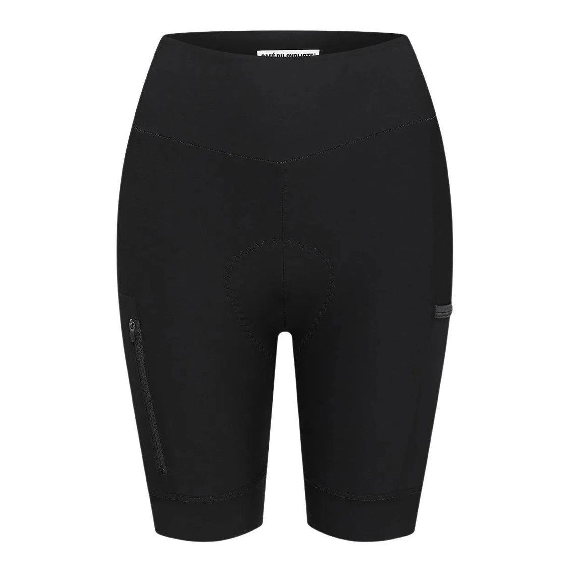 CAFE DU CYCLISTE Elsa V2 Outlands Women Cargo Bib Shorts - Black