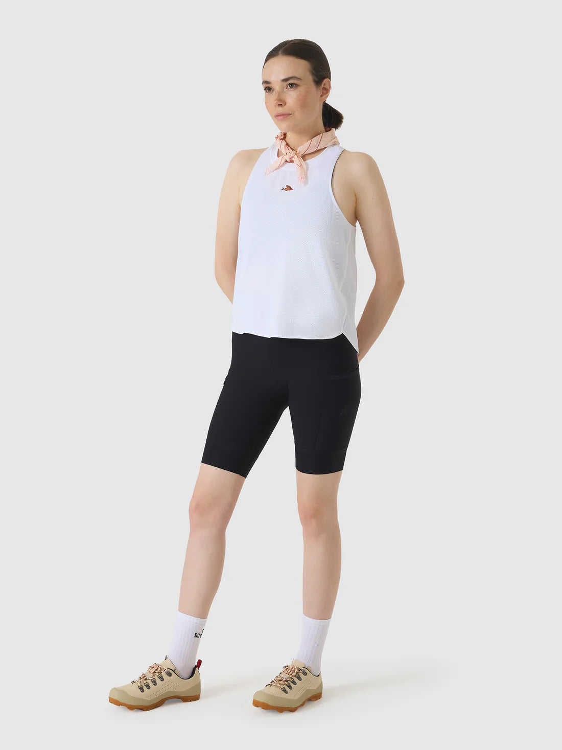 CAFE DU CYCLISTE Elsa V2 Outlands Women Cargo Bib Shorts - Black