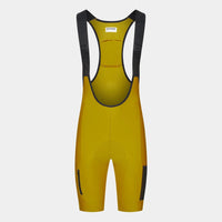 CAFE DU CYCLISTE Eva Outlands Cargo Bib Shorts - Golden Olive