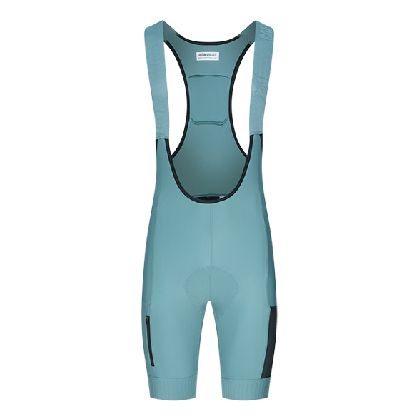 CAFE DU CYCLISTE Eva V2 Outlands Cargo Bib Shorts - Deep Water
