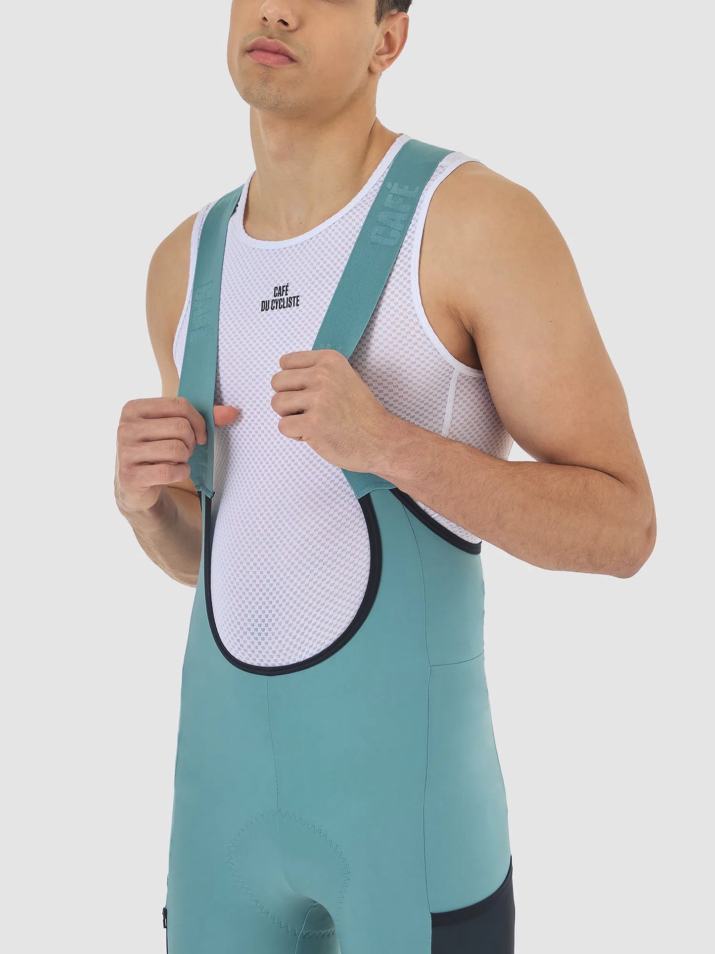 CAFE DU CYCLISTE Eva V2 Outlands Cargo Bib Shorts - Deep Water