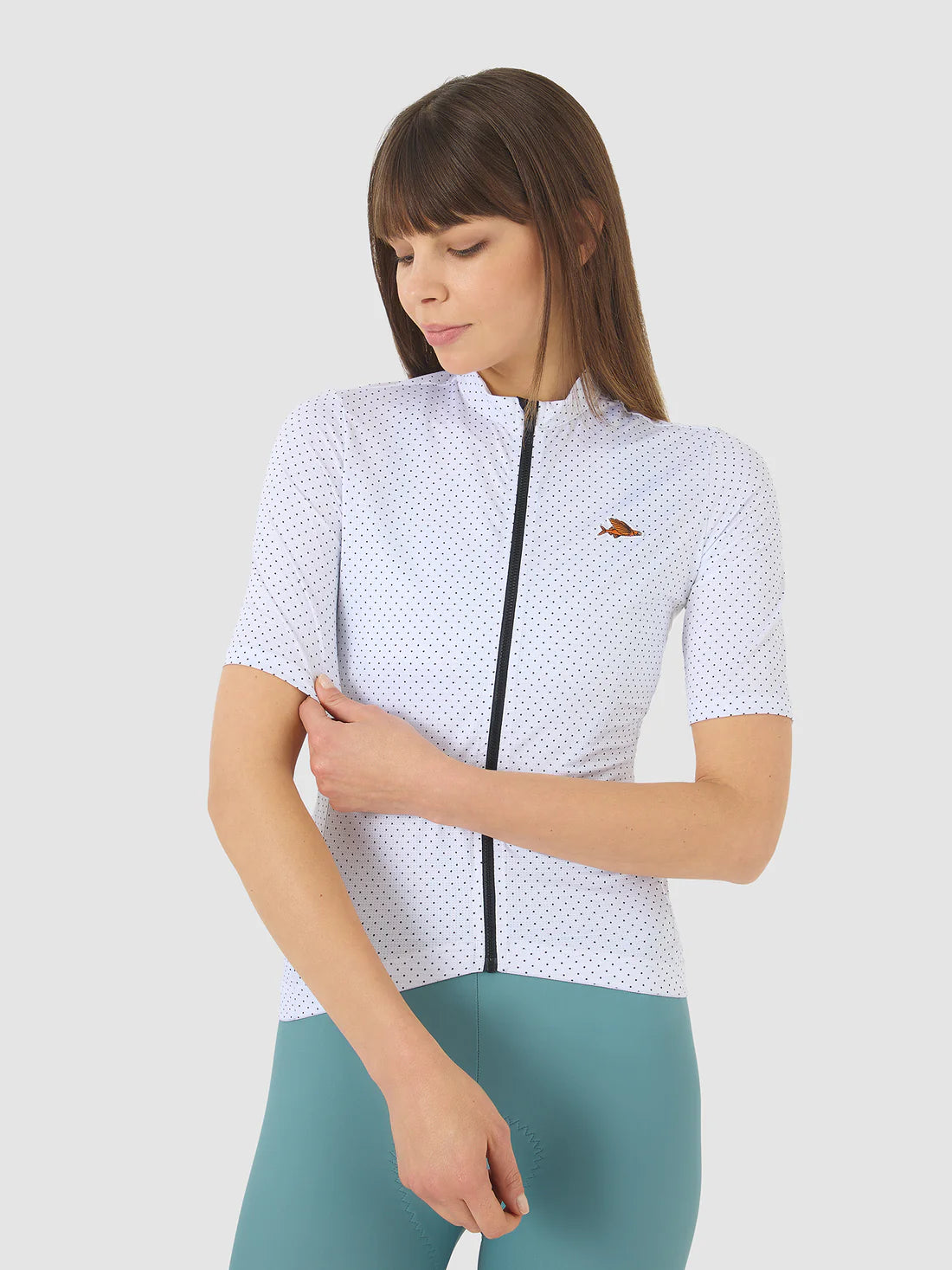 CAFE DU CYCLISTE Fleurette V2 Women Jersey - White