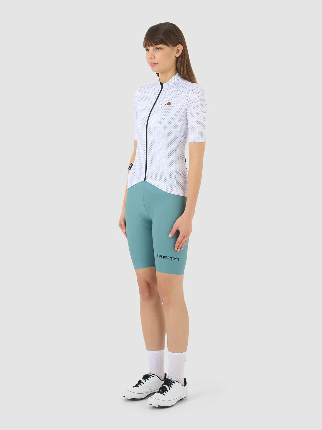 CAFE DU CYCLISTE Fleurette V2 Women Jersey - White