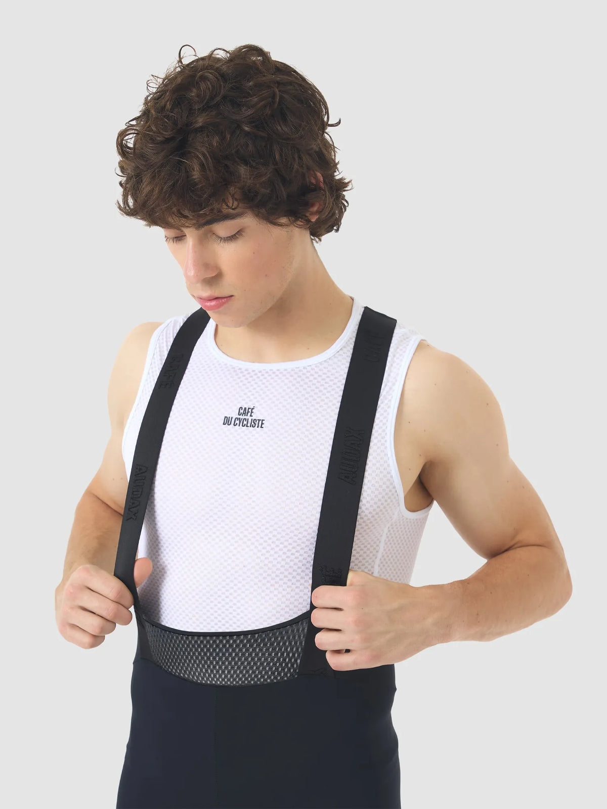 CAFE DU CYCLISTE Freida Long Distance Bib Short - Black | Velodrom ...