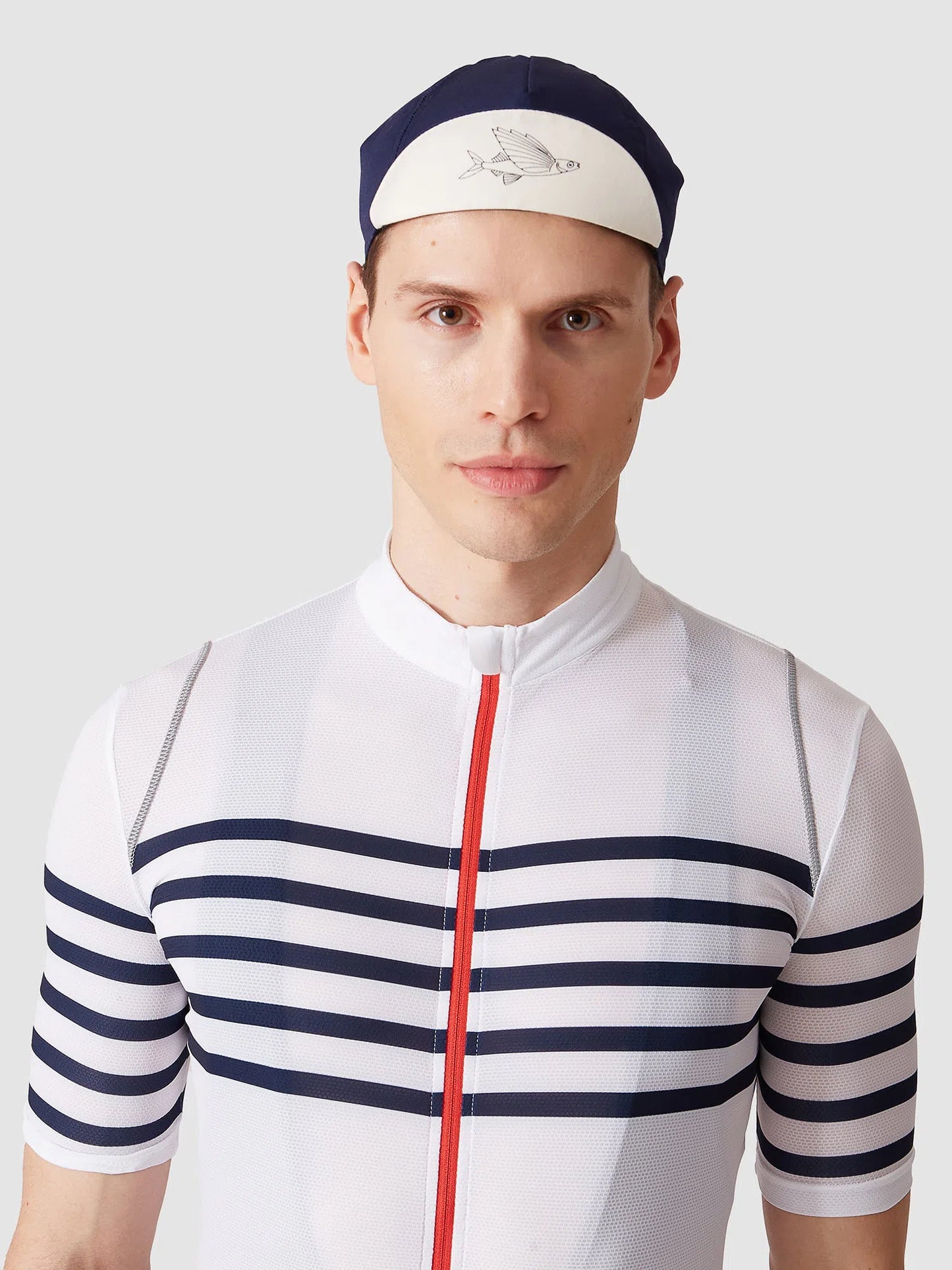 CAFE DU CYCLISTE Gapette Cap - Navy
