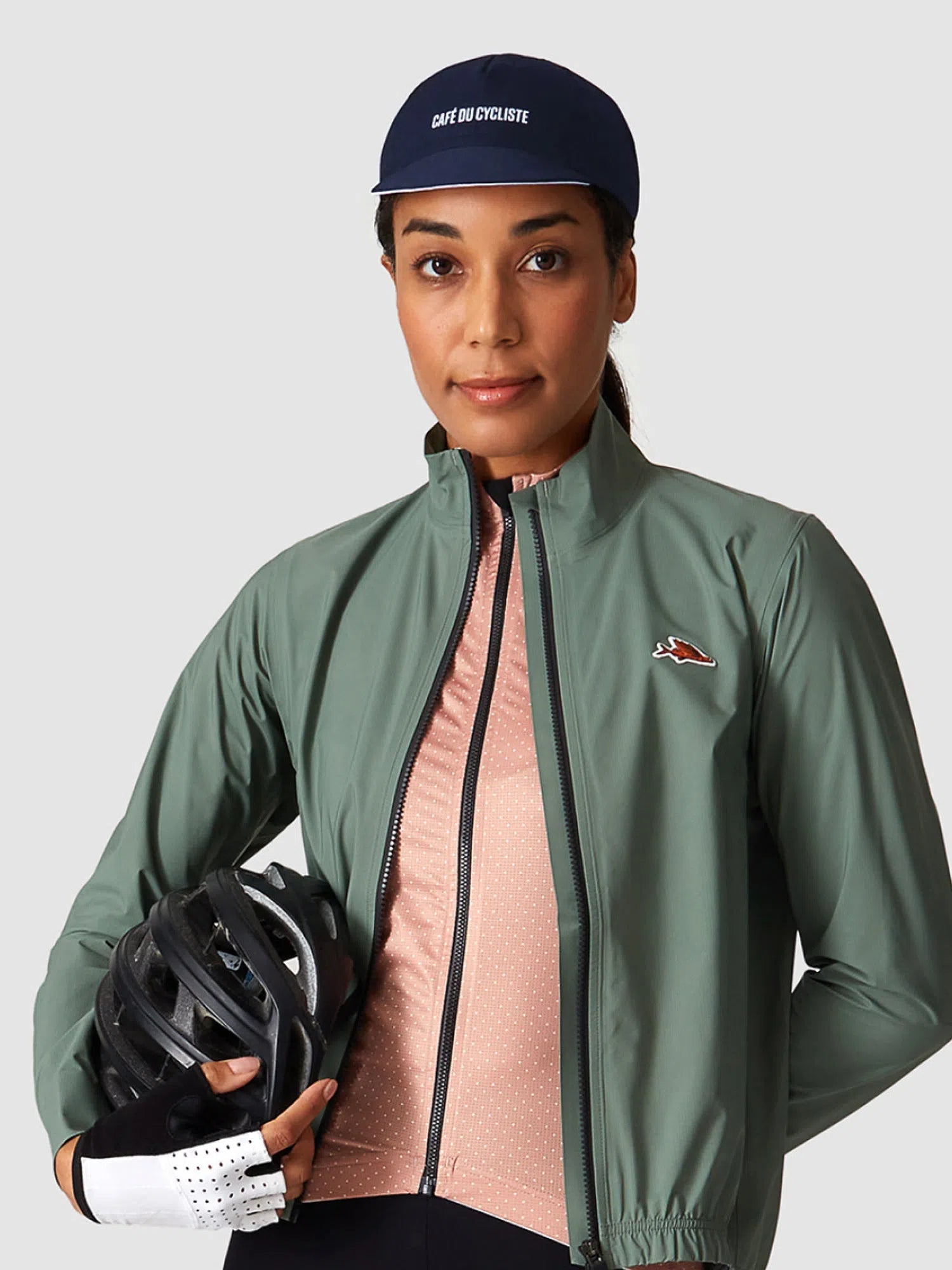 CAFE DU CYCLISTE Gapette Cap - Navy