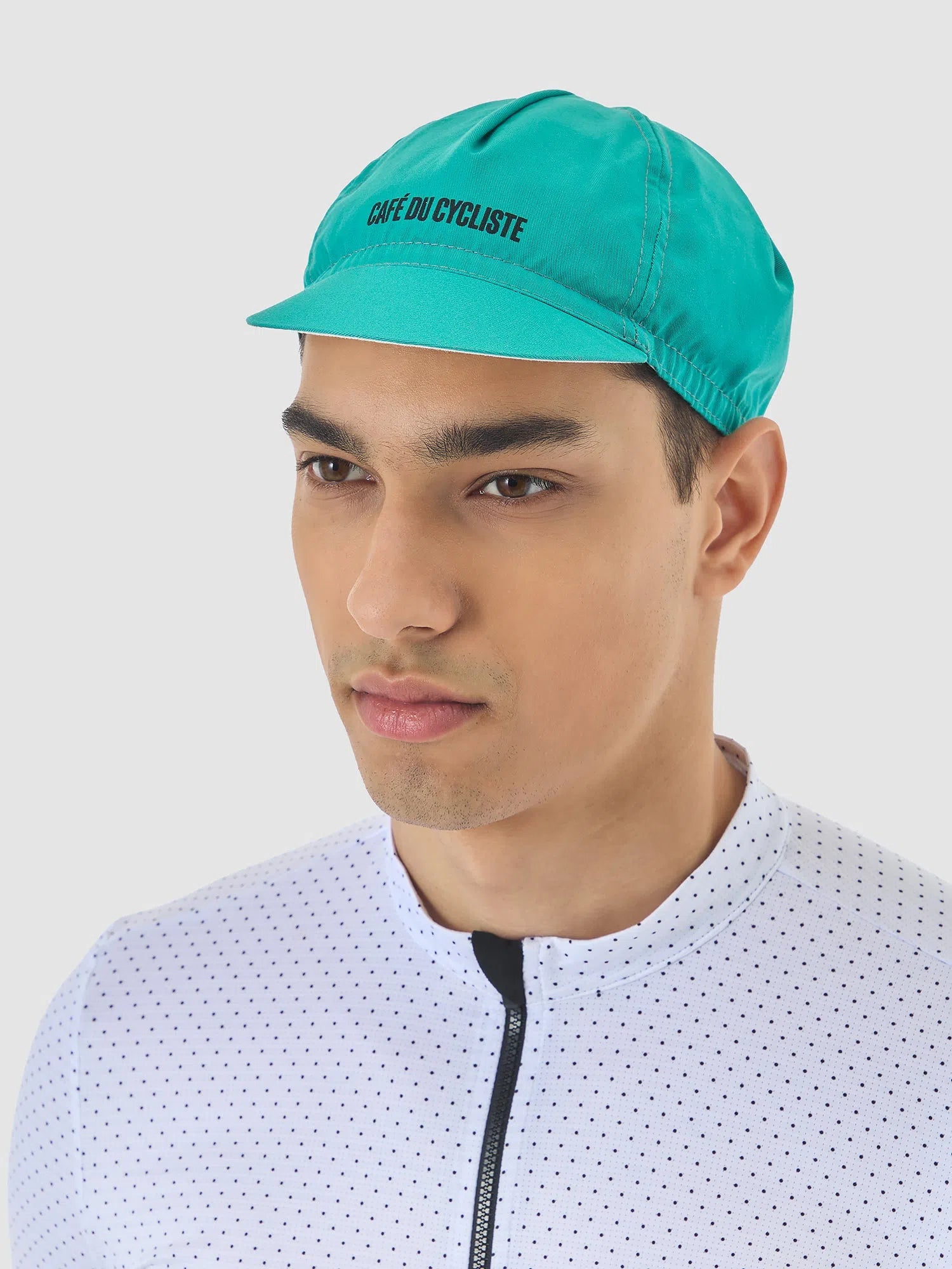 CAFE DU CYCLISTE Gapette Cap - Riviera Blue
