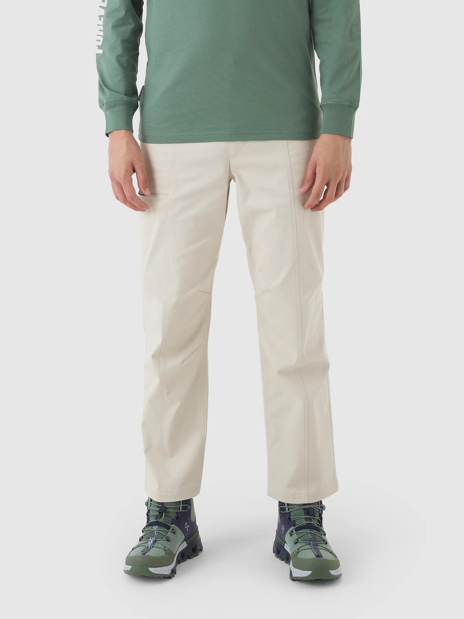 CAFÉ DU CYCLISTE HELOISE Trousers - Chalk