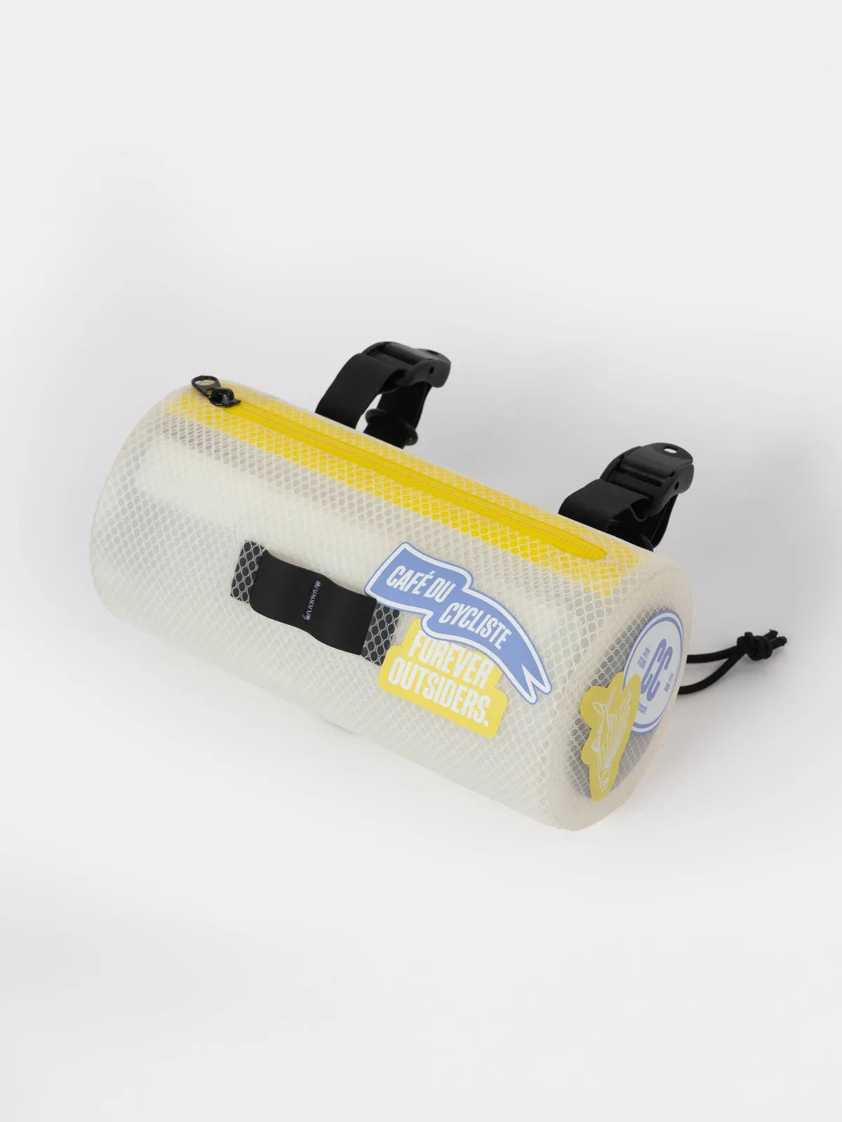 CAFE DU CYCLISTE Handlebar Pouch Bag - Transparent White