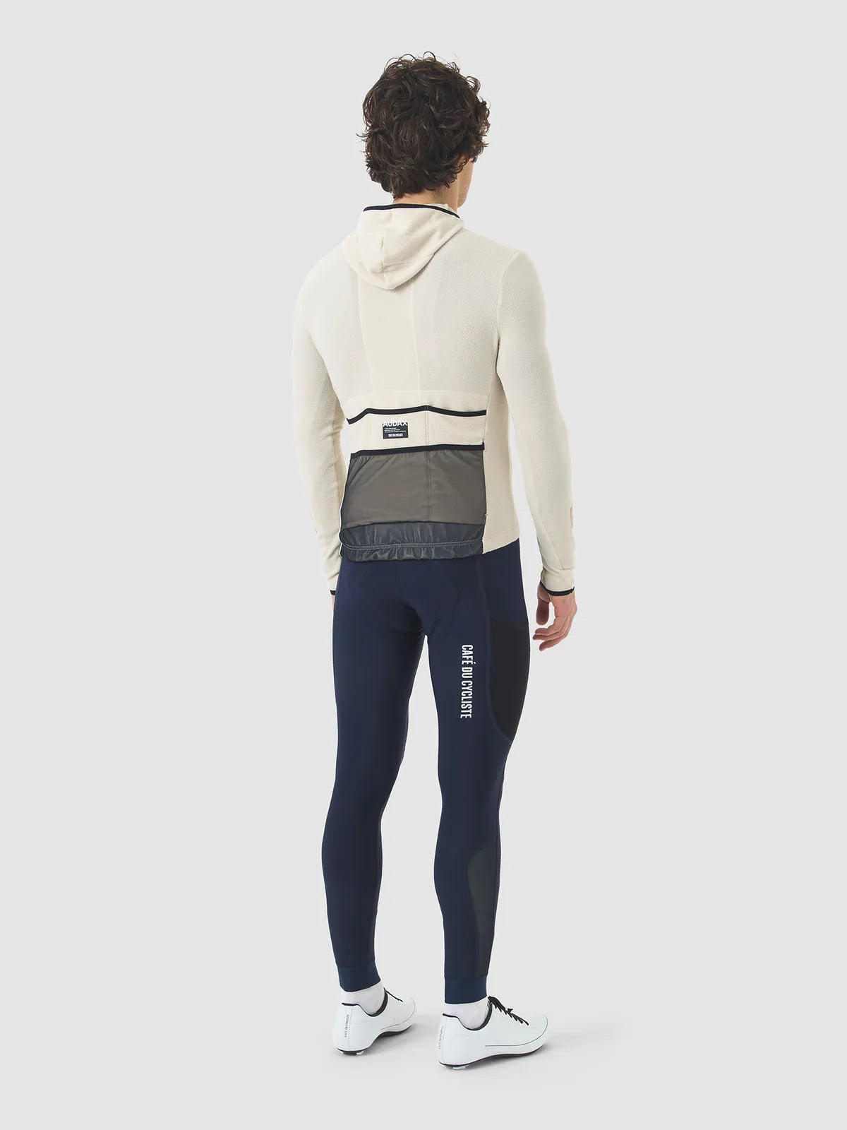 CAFE DU CYCLISTE Ingrid Men's Microfleece Jersey - Pearl Grey