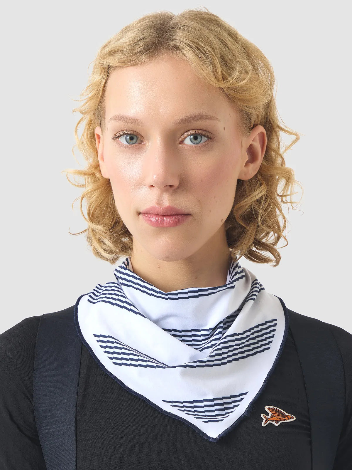 CAFE DU CYCLISTE Isaure Neck Scarf - Mariére