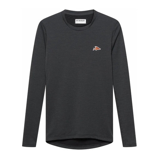CAFÉ DU CYCLISTE Judith Long Sleeve Base Layer - Anthracite