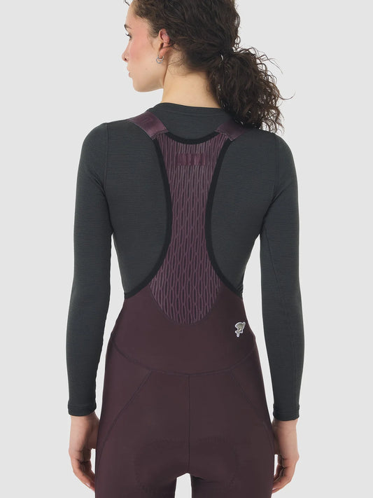 CAFÉ DU CYCLISTE Judith Long Sleeve Women Base Layer - Anthracite