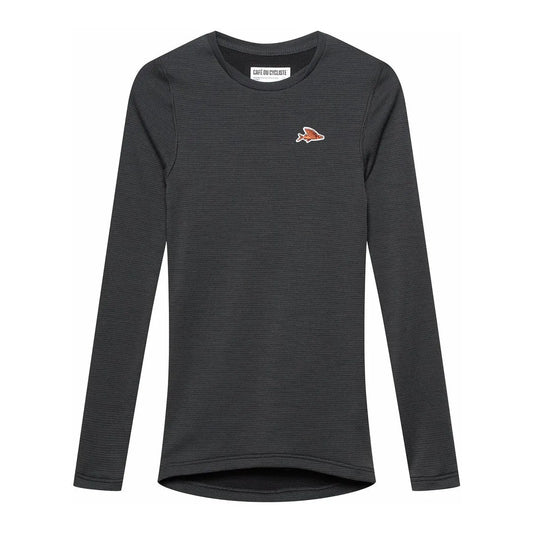 CAFÉ DU CYCLISTE Judith Long Sleeve Women Base Layer - Anthracite